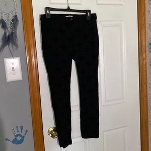 Velvet Paisley Pants